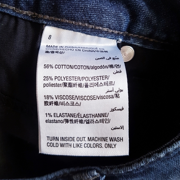 CHARTER CLUB Blue Pearl Embellished Jeans - Picture 8 of 12